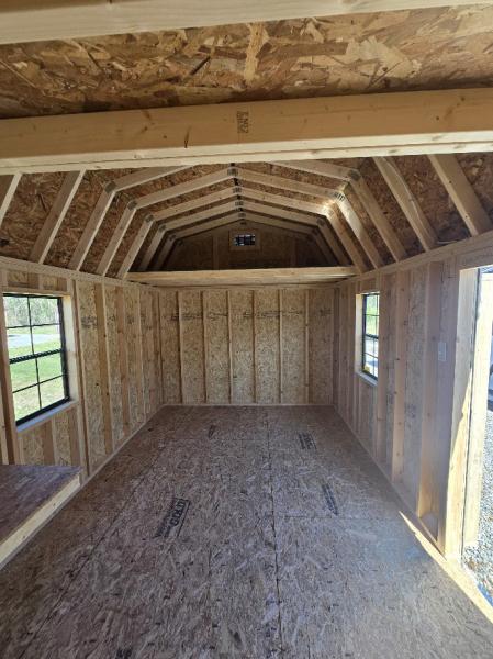 🔥SAVE $522 10x16 LOFTED BARN w/100 amp ELECTRICAL PKG.! - $6,014 or $237 DOWN & $237/MO - NO CREDIT CHECK - FREE DELIVERY (50-miles)