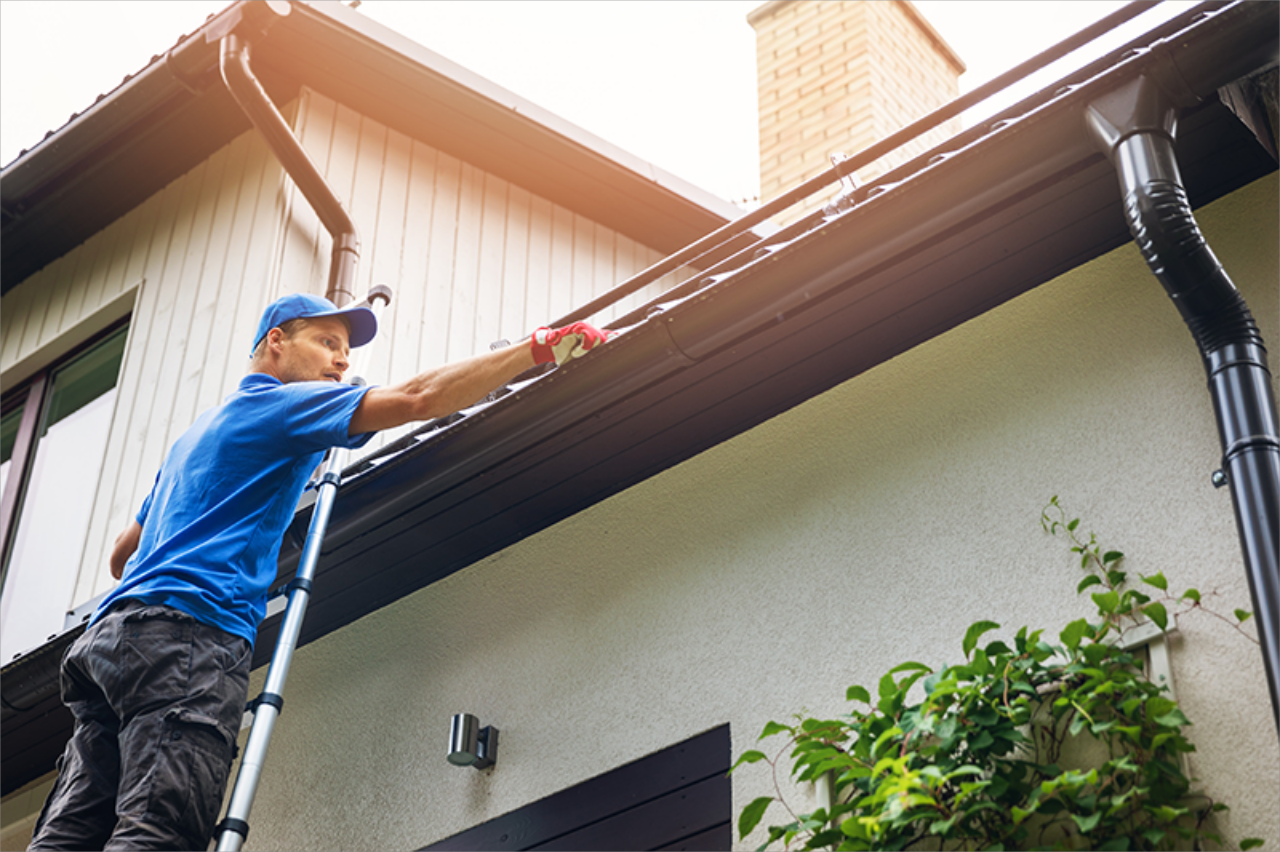 Initial Gutter Inspection