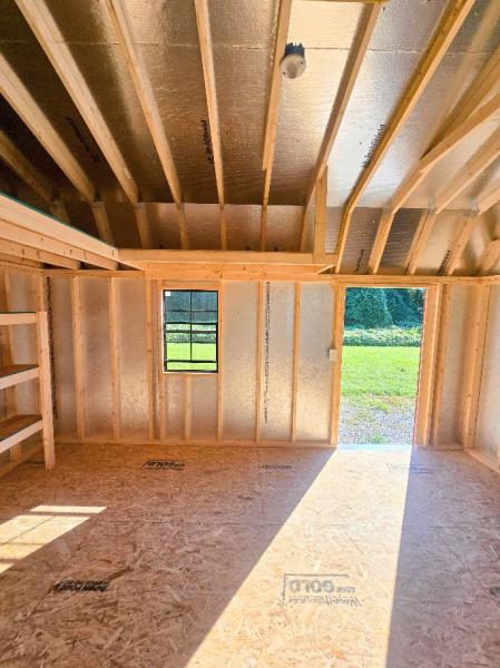 🔥SAVE 15% - $1,379 OFF - 12X16 BARN w/ELECTRICAL -  $7,817 or $309 DOWN - $309/Mo - NO CREDIT CHECK - FREE DELIVERY & BLOCKS (50 miles)