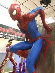 Life Size Marvel Amazing Spiderman 2 with Background Wall