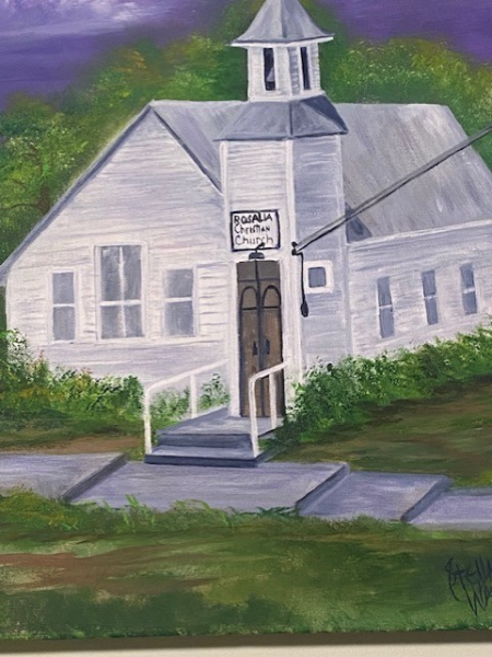 37. Rosalia Church (Original Oil)