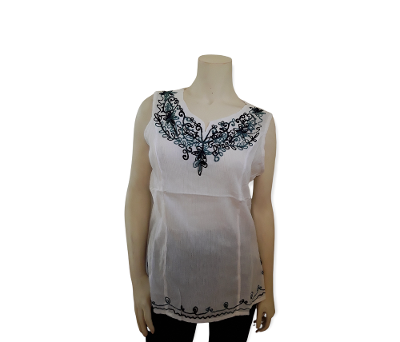 Embroidered Top.