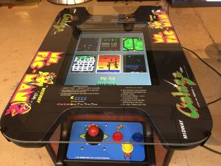 60 in 1 Cocktail Table Arcade Game with Stools