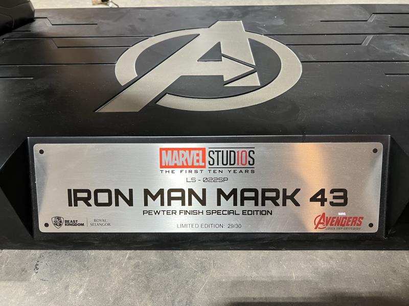 Beast Kingdom Ironman Mark 43 Age of Ultron Limited Edition 29 of 30