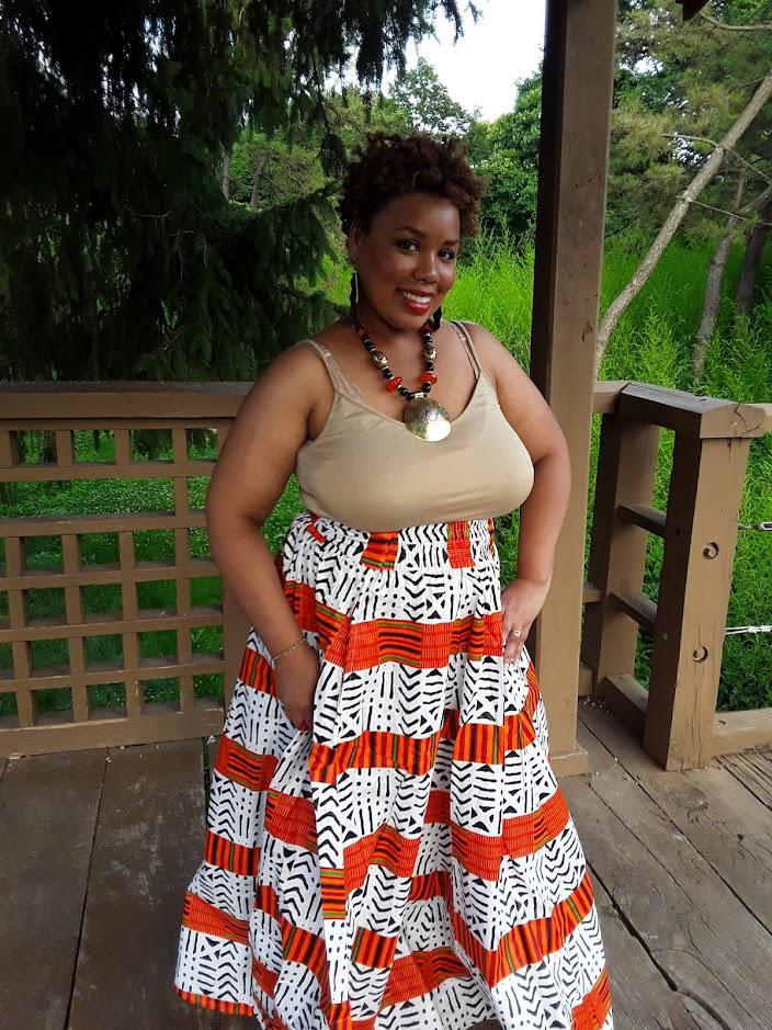 African Accent Skirt