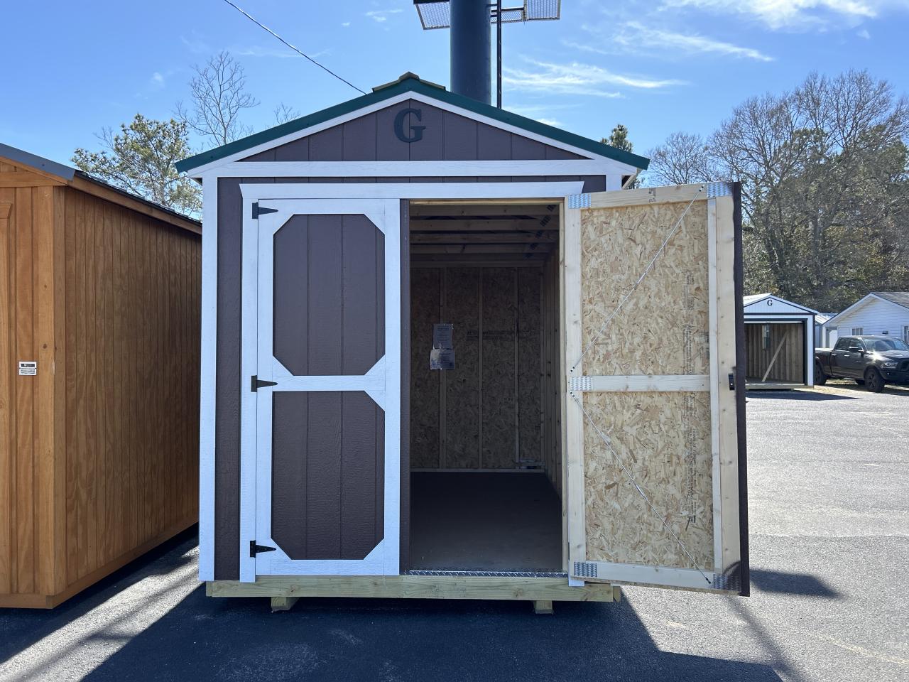 08x12 Utility Shed