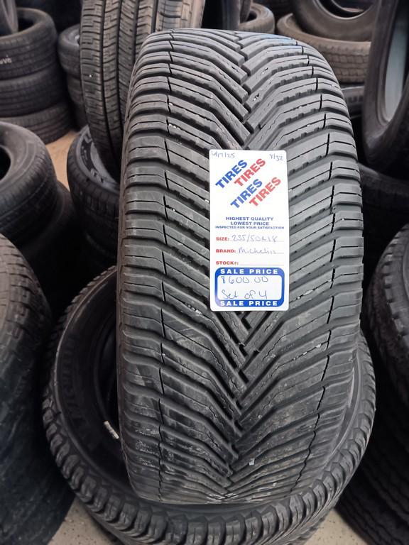 235/50R18 Micheline Crossclimate 2 Tires Set of 4