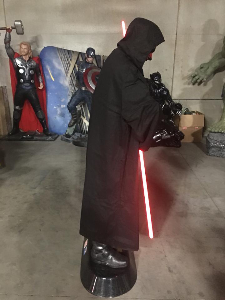 Life Size Star Wars Darth Maul w/ Lightsaber&Robe