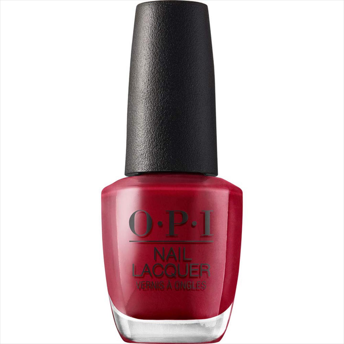 OPI Maraschino Cheer-y Nail Lacquer - Burgundy Creamy Nail Polish
