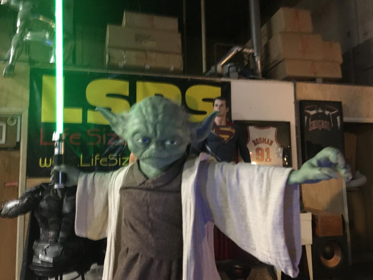 Life Size Star Wars Gentle Giant Yoda