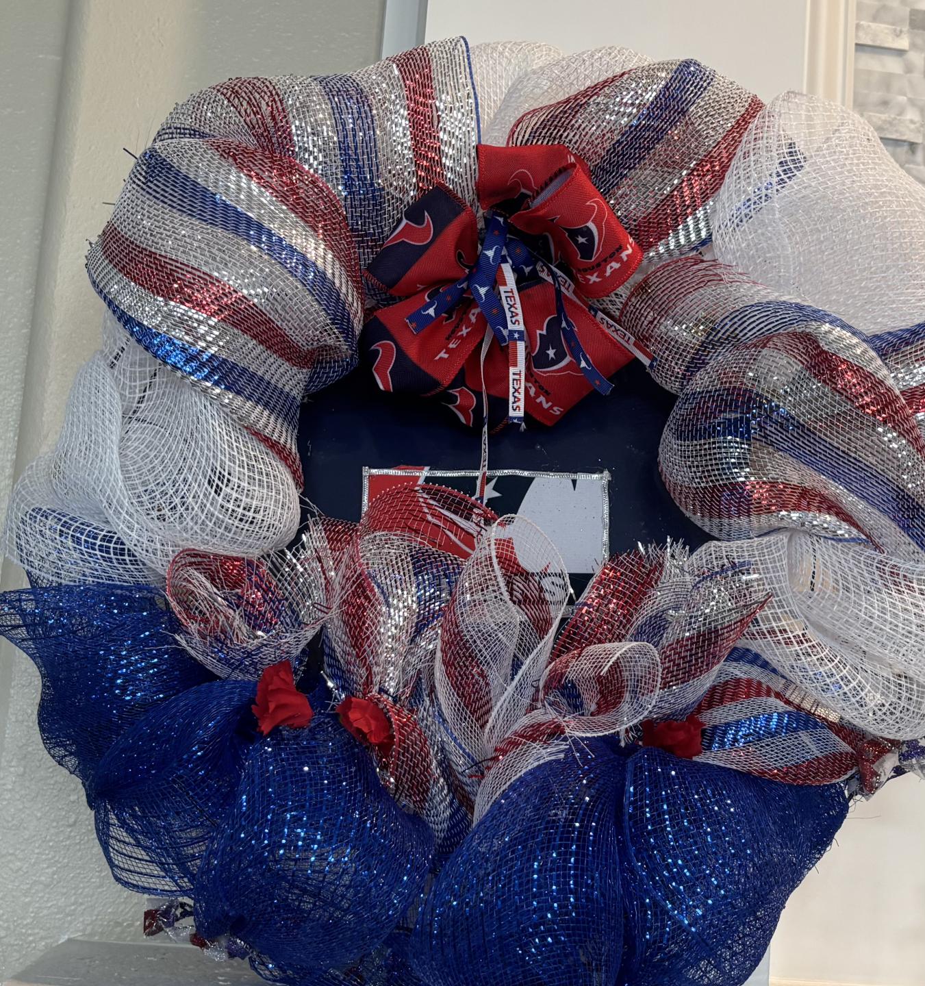 Houston Texans Handcrafted Door Wraths