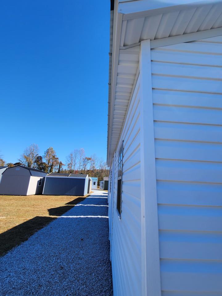 10% OFF! VINYL 10x20 -INSULATED DOOR - HIGH WALLS - 6"OVERHANG - ONLY $6306!