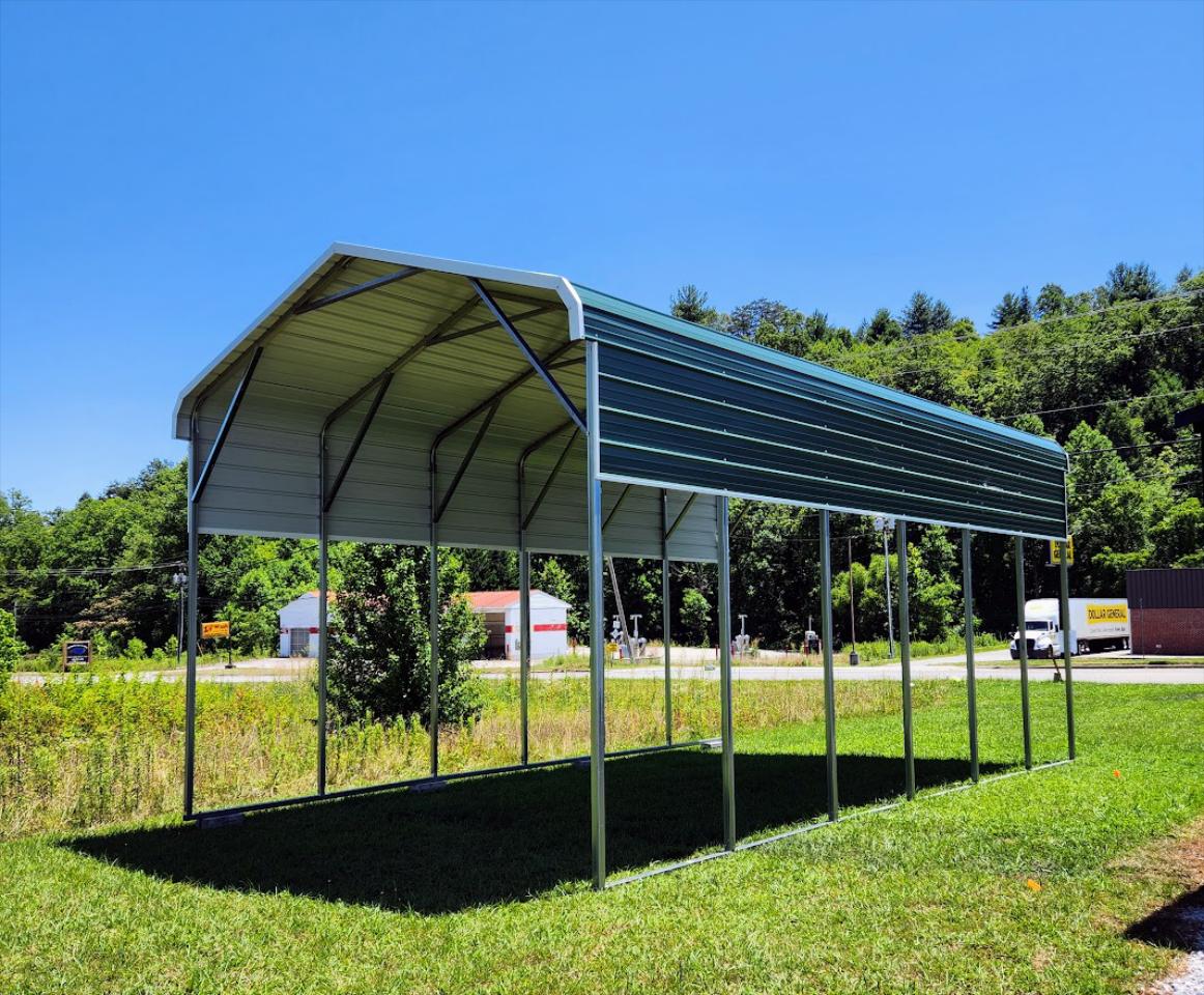 $821 OFF - ONLY $3,743! 18x30x12 RV COVER- 3FT SIDE PANELS - NO CREDIT CHECK