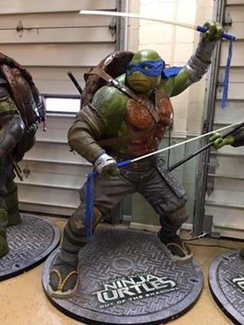 Life Size TMNT Teenage Mutant Ninja Turtles Full Size Paramount Pictures
