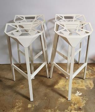 SET OF 4 KAYSA BAXTON STUDIO BAR STOOLS