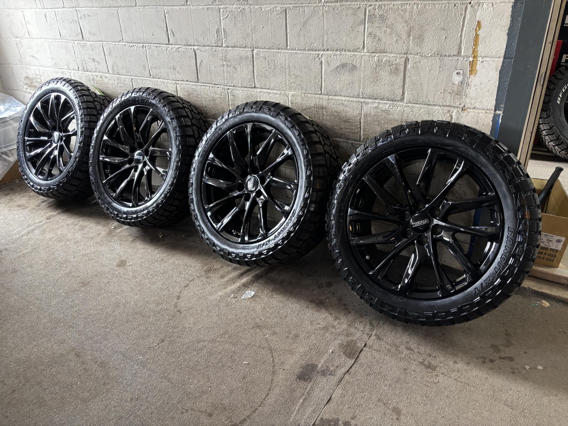 GMC 22” Wheels and Tires
