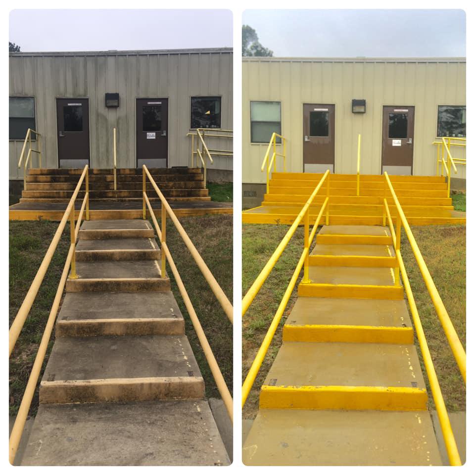Professional pressure washing services for all sizes of commercial exterior cleaning projects and needs.