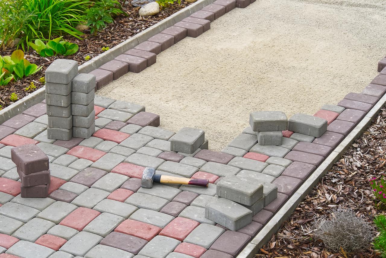 Paving and Landscaping Design