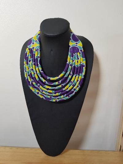 African Accent Rope Necklace