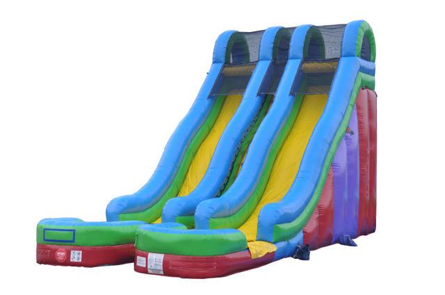24' Dual Lane Slide (Wet/Dry)