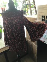 Off Shoulder Bell Sleeve Top