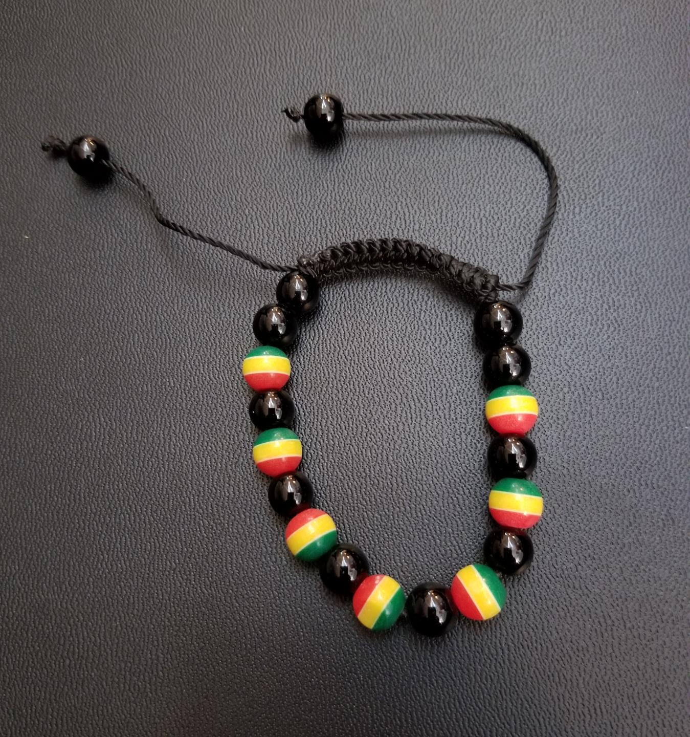 Red Green Yellow and black