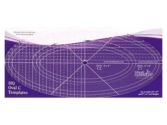 Ruler-Set HQ Oval C
