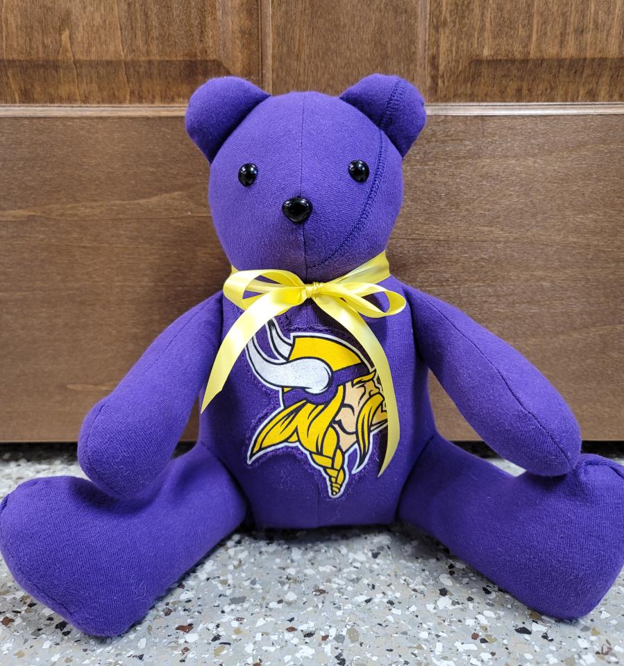Memory Bear made from Loved Ones Shirts