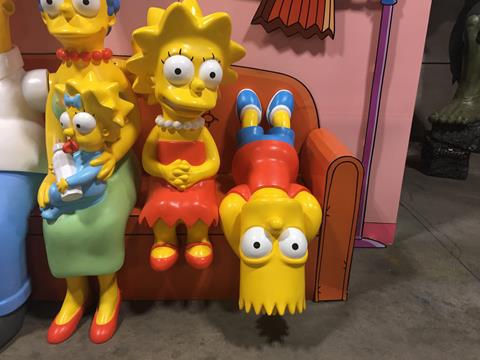 Life Size The Simpsons Theater Display