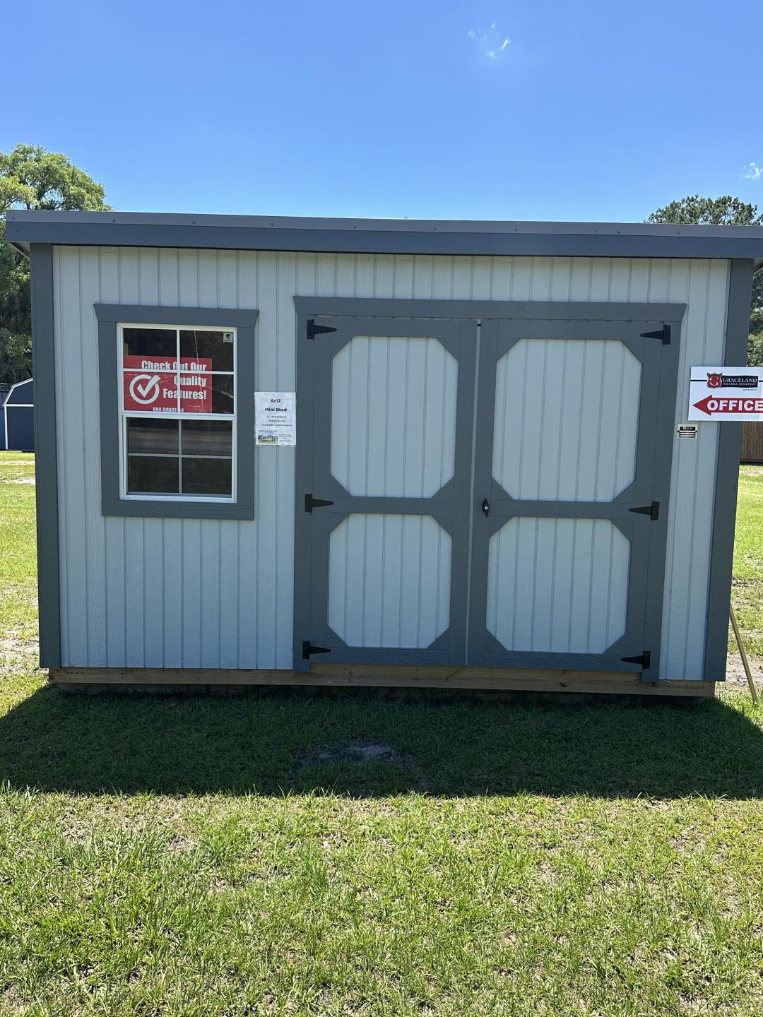 Graceland 6x12 Mini Shed