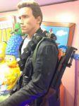 Life Size Terminator Arnold with Working Mini Gun
