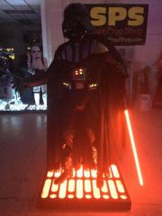 Life Size Star Wars Darth Vader with Lightsaber