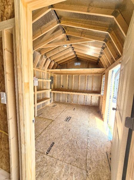 🔥SAVE $1,066 10X24 Barn w/Elect/Divider Wall - $9,602 - $379Dn $379/Mo - Free Del/Blocks (50mi)