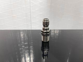 Stainless Steel 1/4" Male Thread Male Quick Connect Fitting