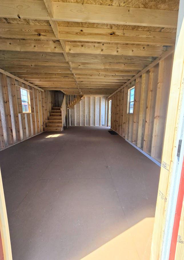 14x28 TRUE 2-STORY BARN! - ONLY $23,281 + tax - FINANCE OPTIONS UP TO 120 MONTHS! - FREE DELIVERY UP TO 50-MILES!