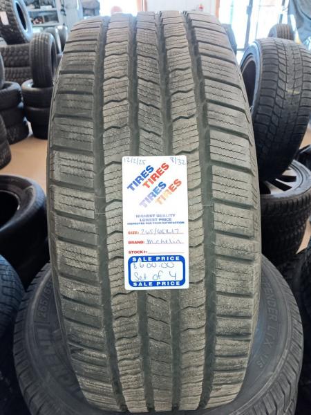 265/65R17 Michelin Defender LTX M/S Tires Set of 4