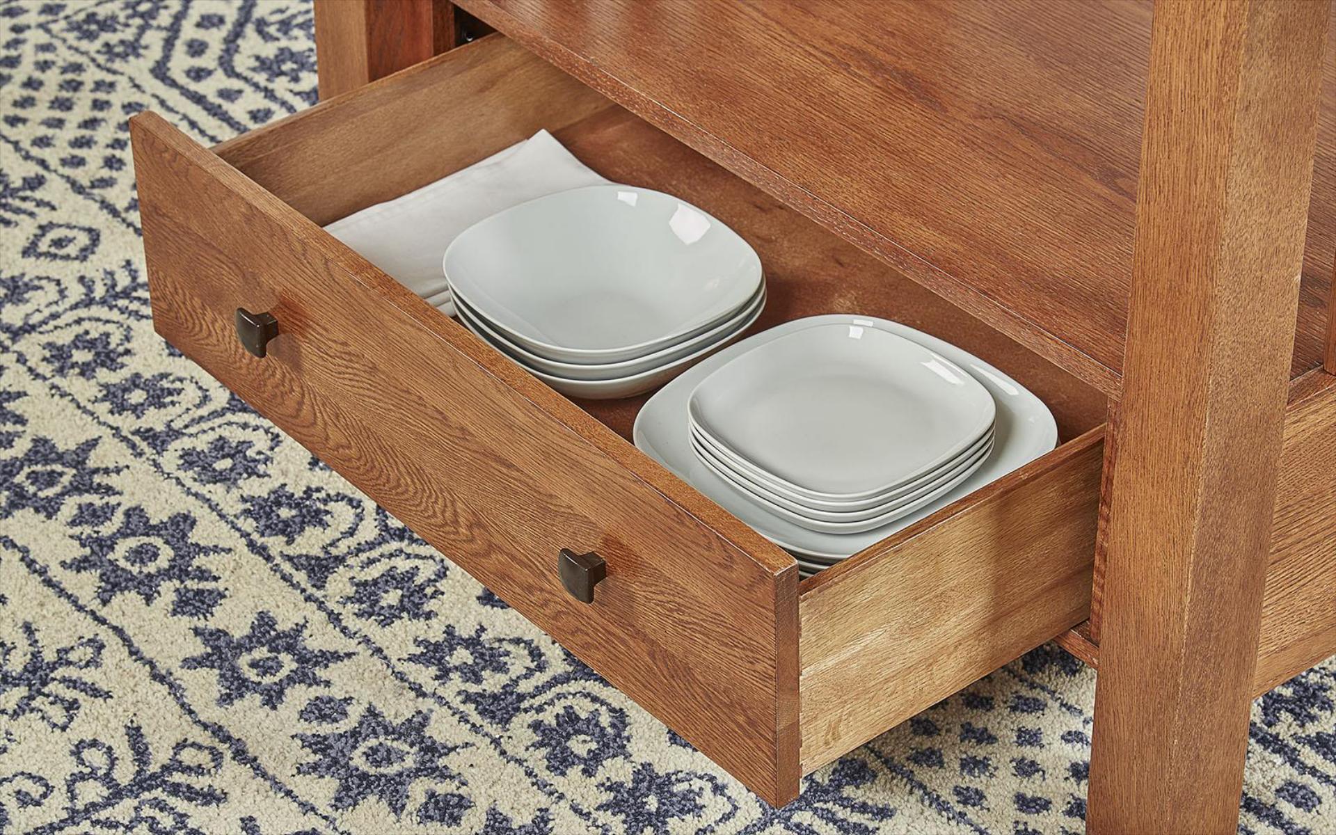 GATHERING HEIGHT TABLE 1 - 16” BUTTERFLY LEAF