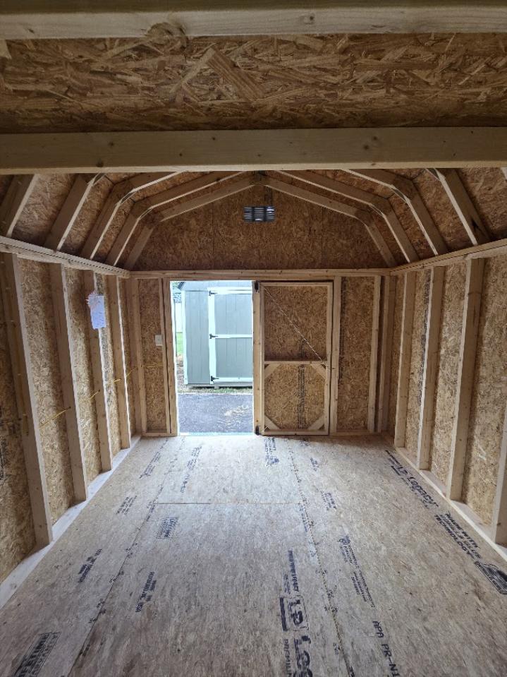 SAVE $492 10x12 LOFTED BARN w/ELECT. $4,428 OR $175 DOWN & $175/MO -NO CREDIT CHECK - FREE DELIVERY (50 miles)