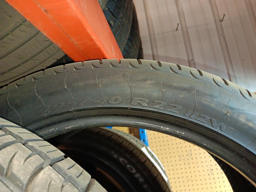 295/40R22 Pirelli Scorpion Zero Tires Set of 4
