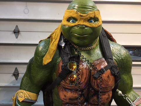 Life Size TMNT Teenage Mutant Ninja Turtles Full Size Paramount Pictures