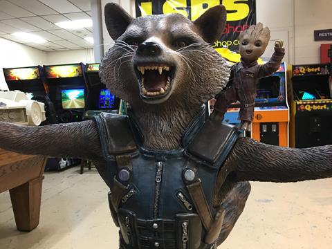 Marvel Guardians of the Galaxy Rocket and Baby Groot