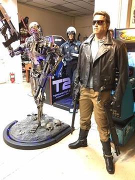 Life Size Terminator T1 Arnold Schwarzenegger