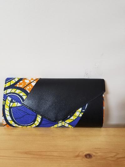 African Print Handmade Clutch