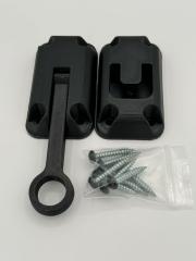 Ring Latch 3" Black