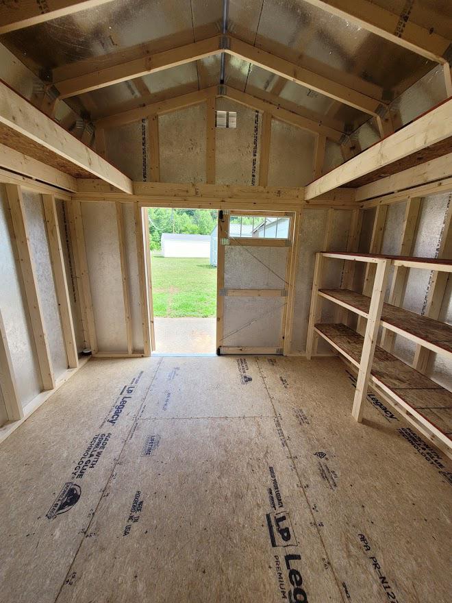 Marion - 12x12 LOFTED BARN W/SHELVES & U-LOFT