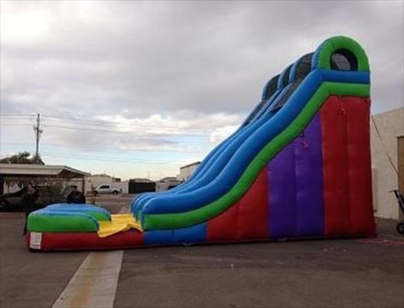 24' Dual Lane Slide (Wet/Dry)