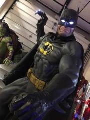 DC Comics Batman Comic Book Version with Light Up Eyes and Bat-A-Rang