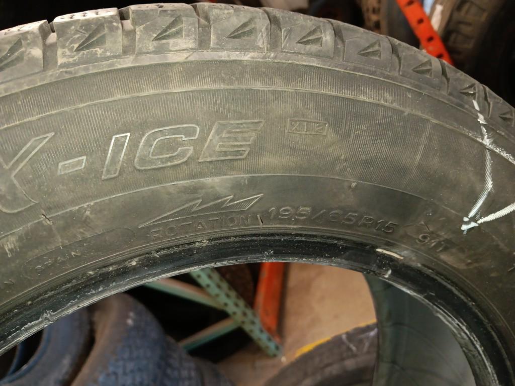 195/65R15 Micheline X-Ice Tires Set of 4