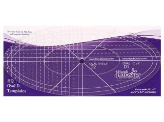 Ruler-Set HQ Oval D