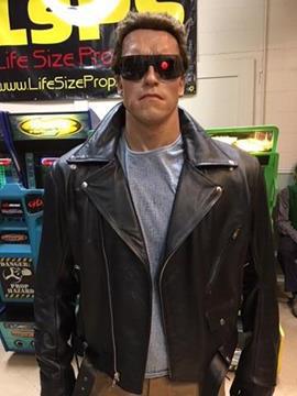Life Size Terminator T1 Arnold Schwarzenegger